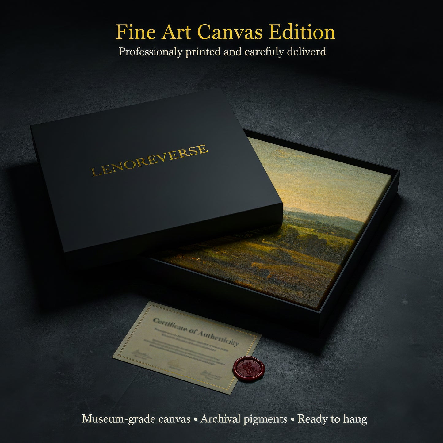 The Quiet Continuum ® | Fine Art Canvas Print