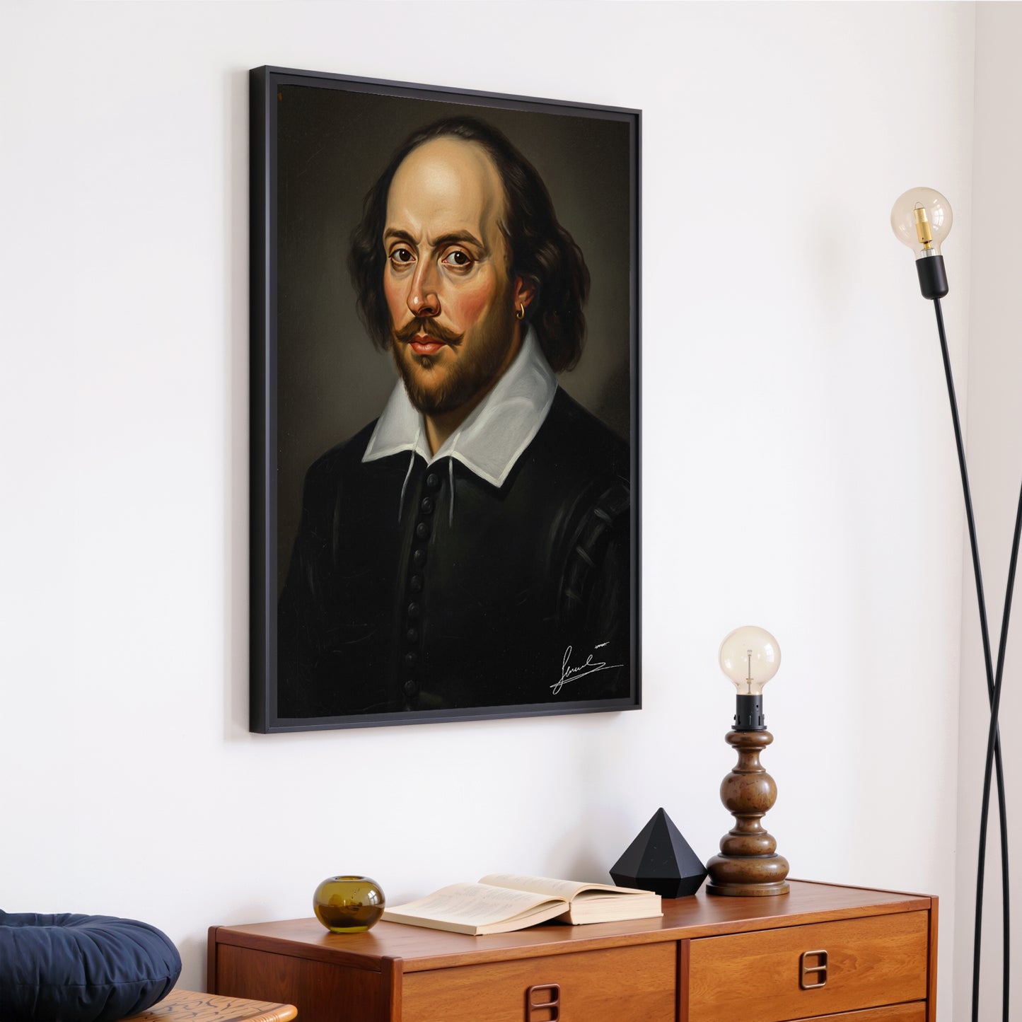 William Shakespeare — The Silent Archivist ® | Fine Art Canvas Print