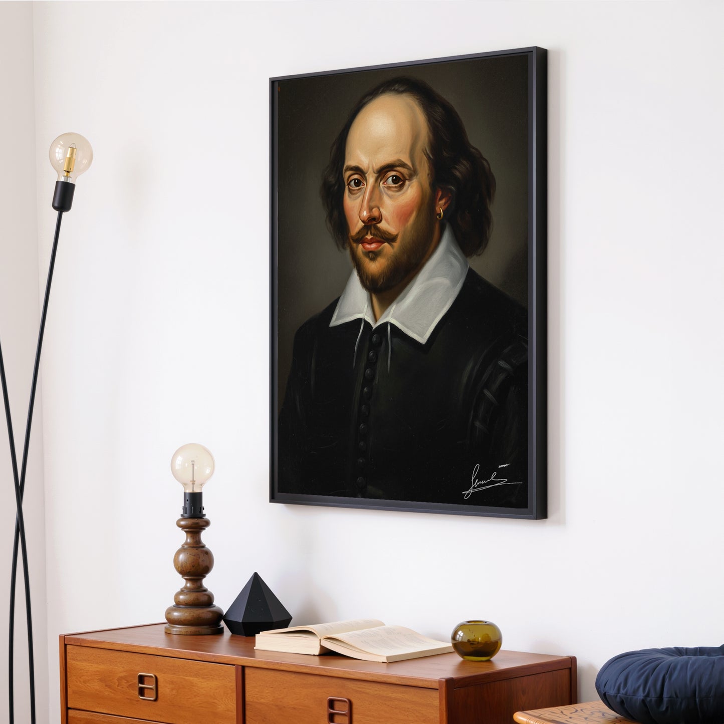 William Shakespeare — The Silent Archivist ® | Fine Art Canvas Print