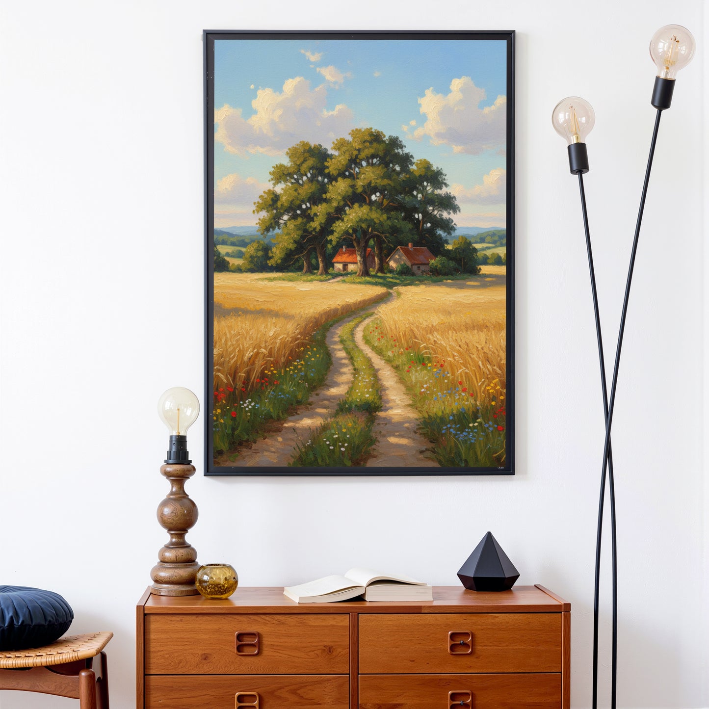 Country Landscape Oil Painting ® | Digital Art Edition