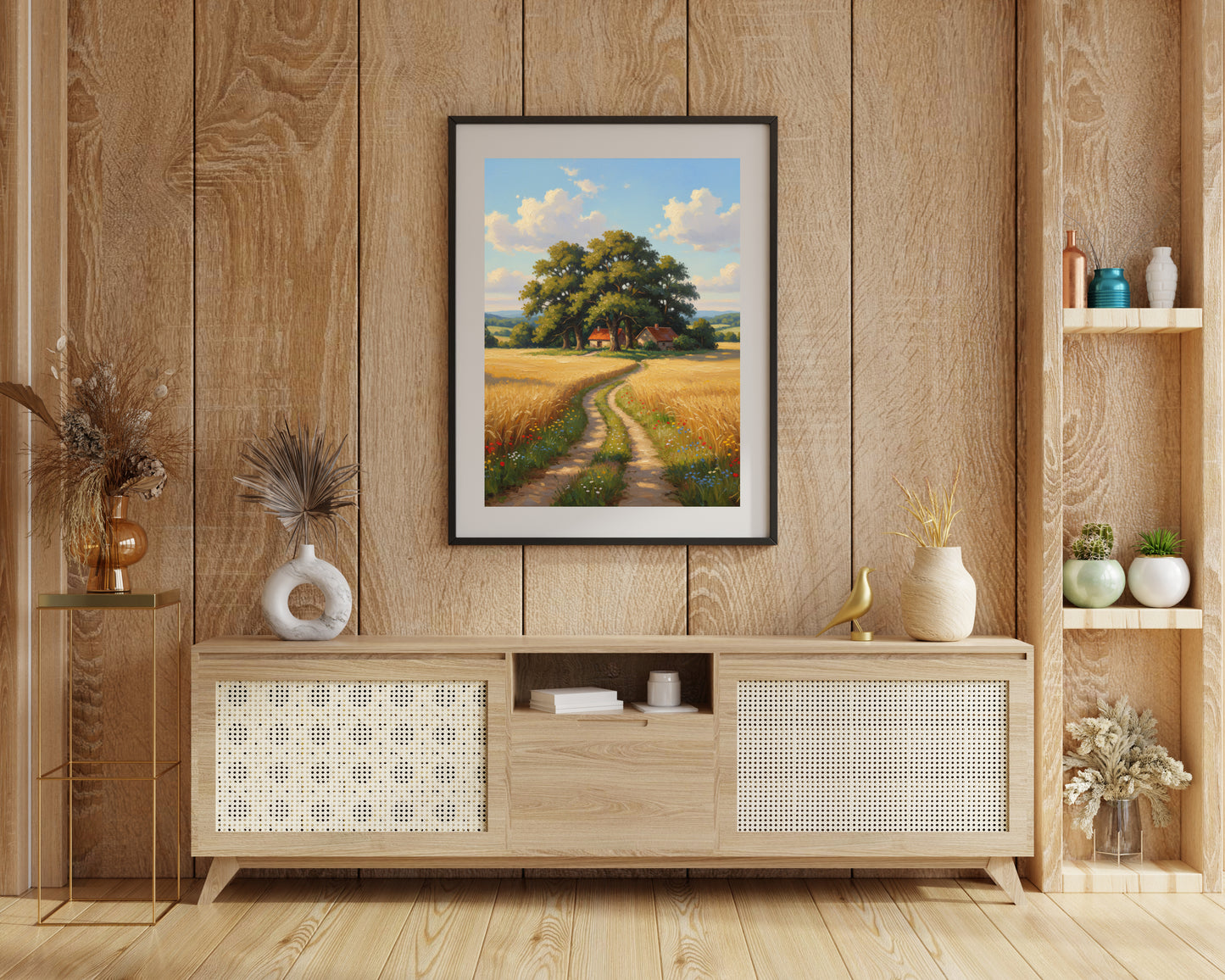 Country Landscape Oil Painting ® | Digital Art Edition