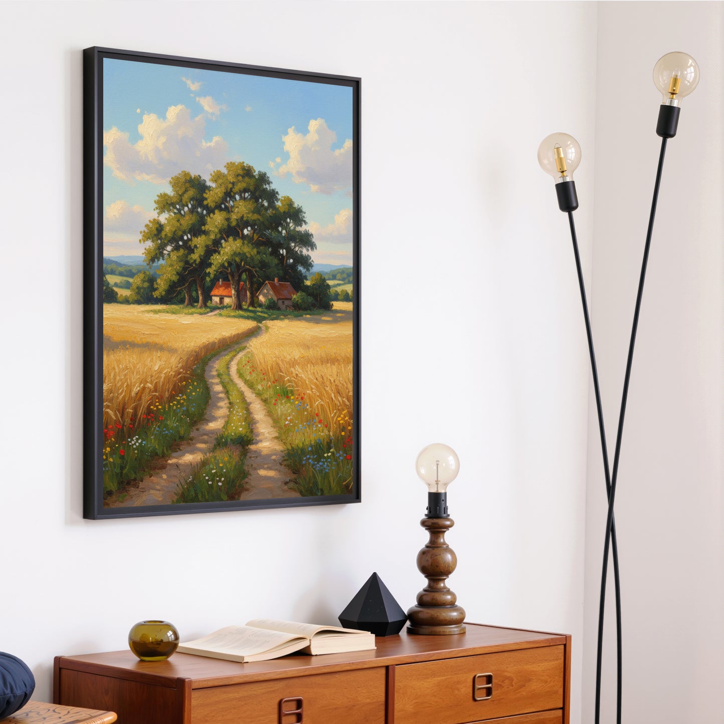 Country Landscape Oil Painting ® | Digital Art Edition