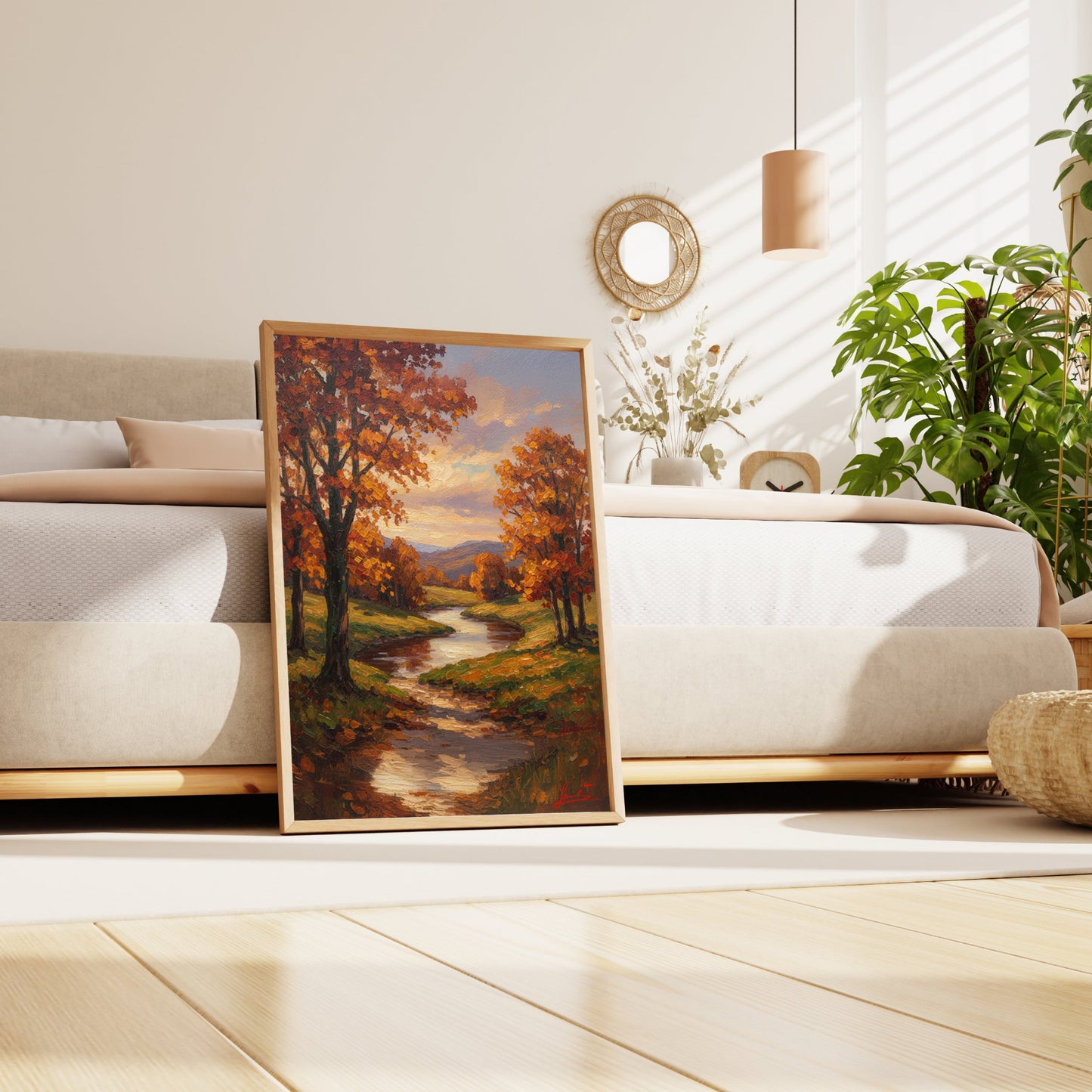 Golden Fall Forest ® | Digital Art Edition